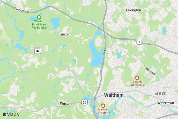 Celebrate 25th anniversary location map image