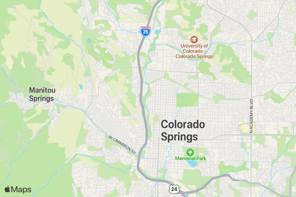 Celebrate Our Vets 5k location map image