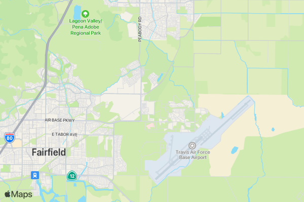Center Elementary's Bunny Hop 5k Fun Run location map image