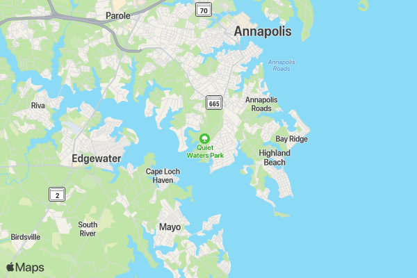 Champions for Children 5K Fun Run location map image