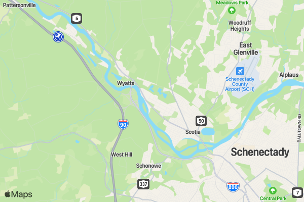 Chan location map image