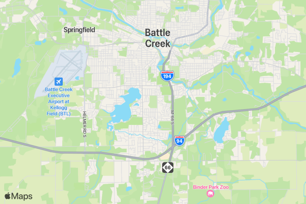 ChapTer 21 Buddy Walk and 5K location map image