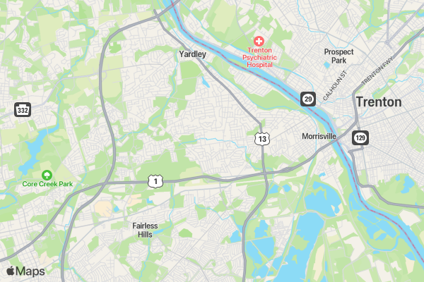 Charles Boehm 5K location map image