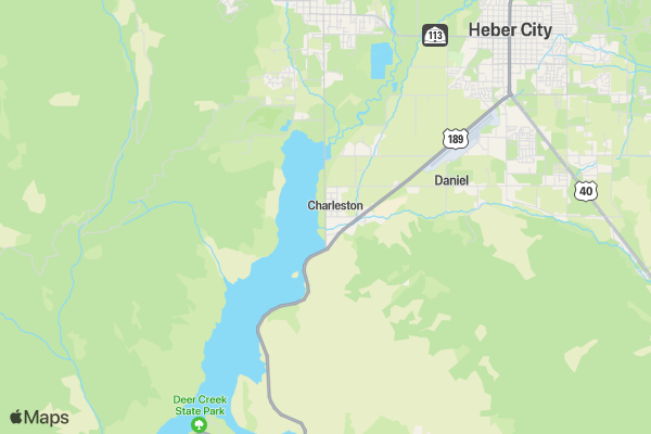 Charleston 5k location map image