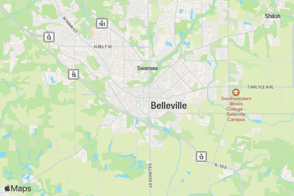 Chase the Rainbow 5K location map image