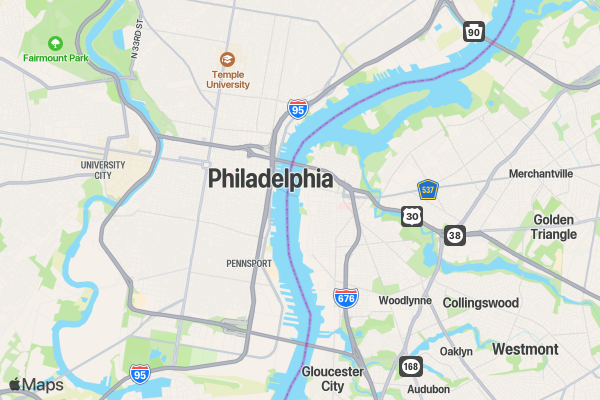 Cheers to Oktoberfest Race PHILADELPHIA location map image