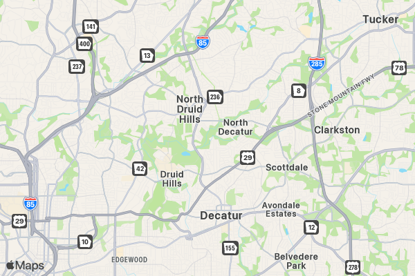 Cheers to Oktoberfest Run 5K/10K/13.1 ATLANTA 2025 location map image