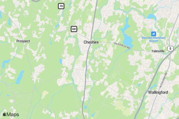 Cheshire Sea Dog 5K Run, walk and 10K Run location map image
