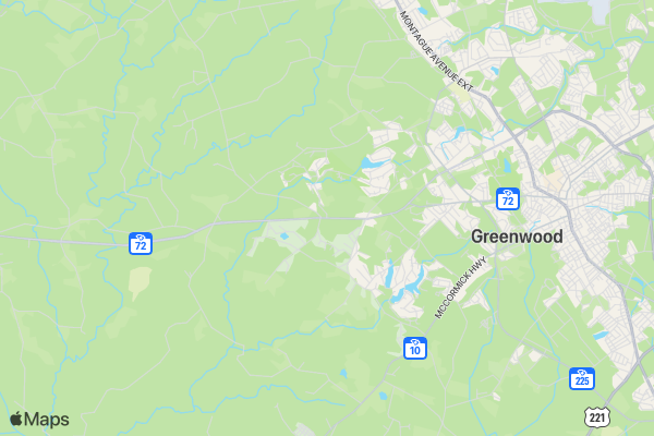 Chiens for Haiti 5k Run & Walk location map image