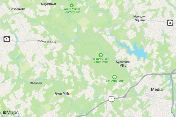 Child Guidance Superhero Run/Walk for Prevention location map image