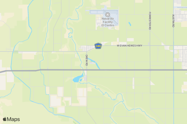 Children's Foundation of the Imperial Valley Inaugural 5k Run/Walk location map image