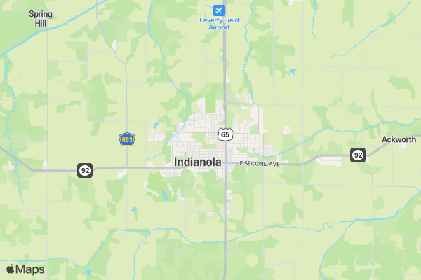 'Chilly' Campus Cancer Walk/Run location map image