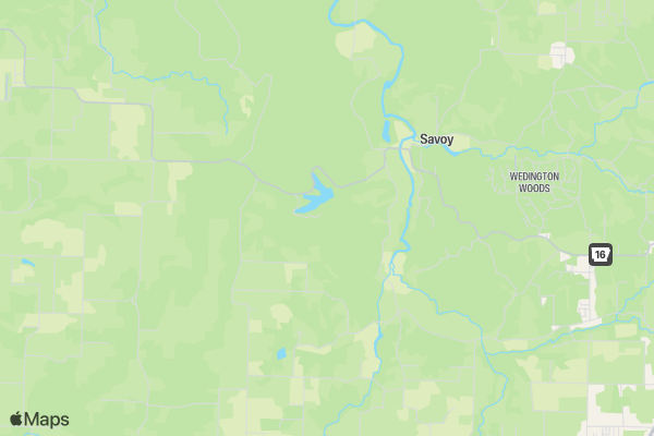 Chinkapin Hollow Gravel Grinder location map image