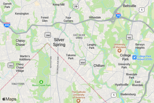 Christalis Superhero 5k Run/Walk location map image