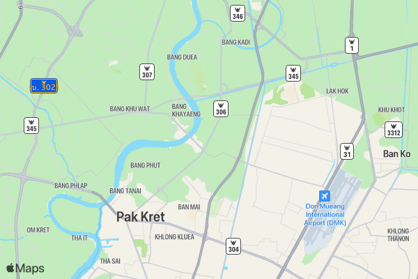 Christmas Fun Run location map image