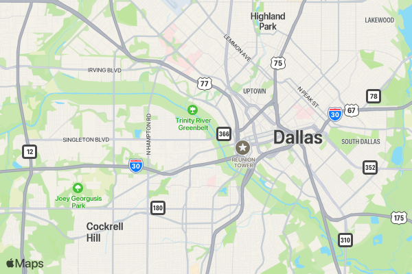 Christmas Jingle All the Way Run 5K/10K/13.1 Dallas-Fort Worth location map image
