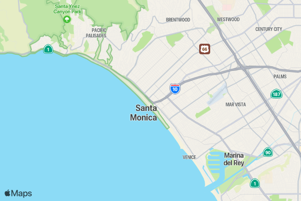 Christmas Jingle All the Way Run 5K/10K/13.1 LOS ANGELES location map image