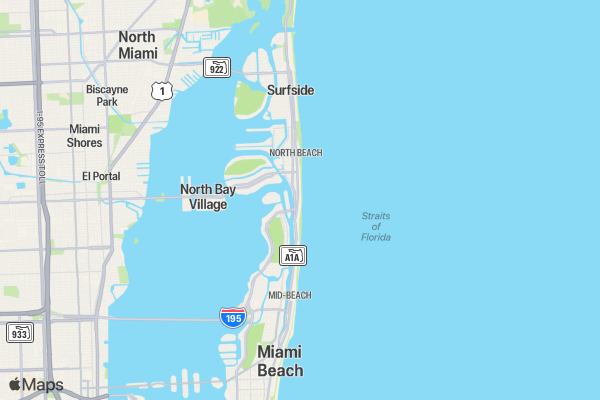 Christmas Jingle All the Way Run 5K/10K/13.1 MIAMI location map image
