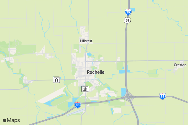 Cinco K location map image