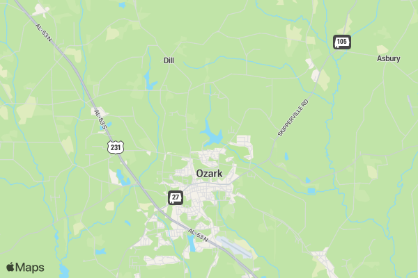 Claybank 5K location map image