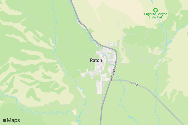 Climax Canyon 5K location map image