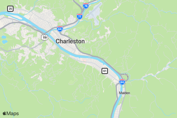 CMS Bubble Fun Run location map image