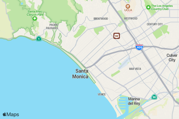 Coffee Lovers Run 5K/10K/13.1 LOS ANGELES location map image