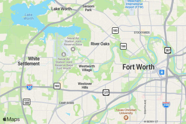 Coffee Lovers Runners Club DALLAS FORT WORTH location map image