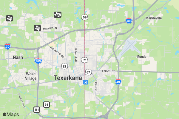 Color Fest 5k Fun Run location map image