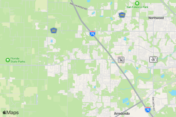 Color Me Run to Read 5K location map image
