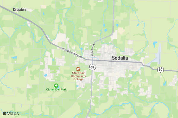 COLOR Your Cause 5K Run/Walk location map image