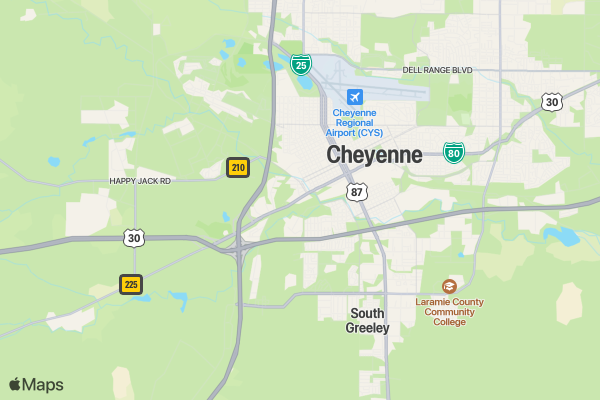 Comea Turkey Trot location map image