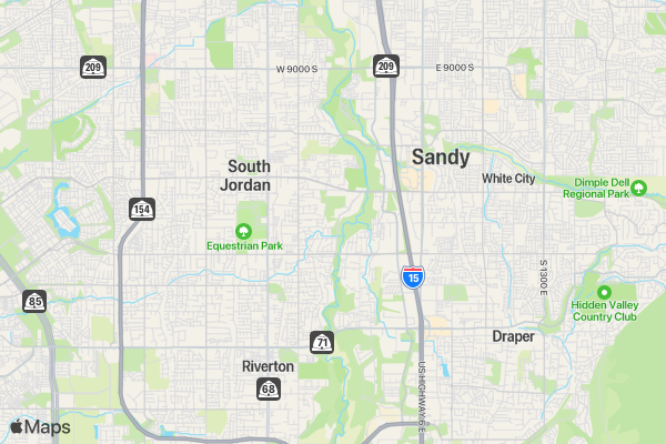 Commitment Day 5K - South Jordan, UT location map image
