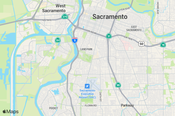 Community Health & Fitness Inc. 5k Walk/Run location map image