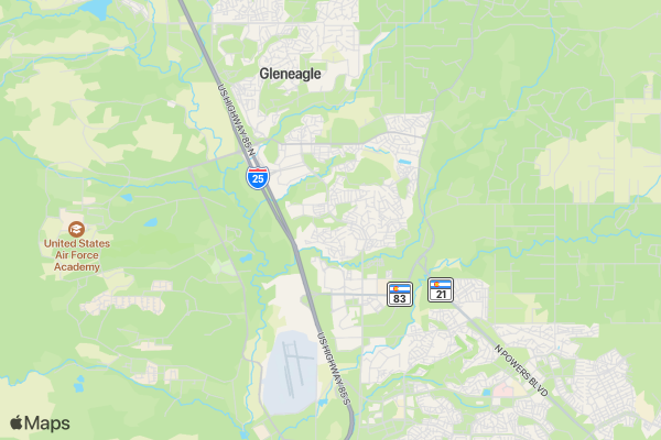 Compassion Community Outreach 5K location map image