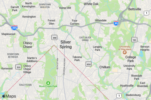 Conscious Run/Walk location map image