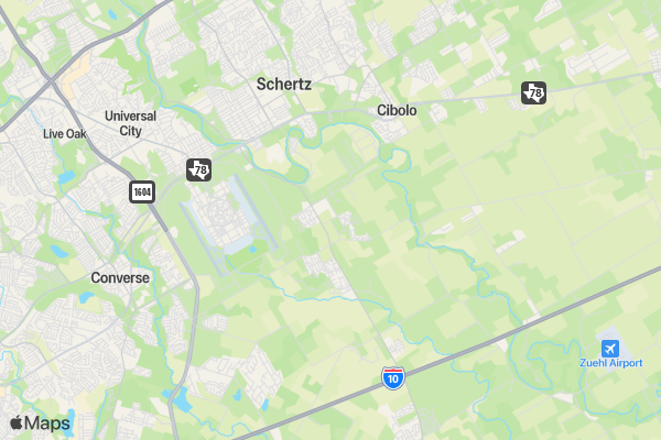Corbett JHS Color Run 2017 location map image