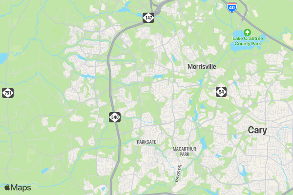 Cornhole location map image