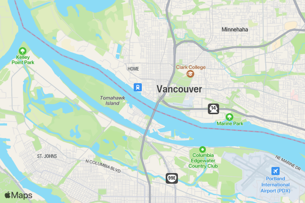 Cosmo 1/2 & 7K Run/Walk location map image