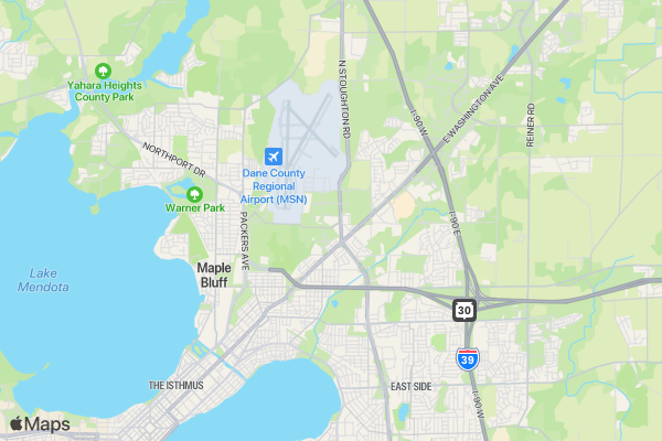 Covance Fall Frenzy Walk/Run location map image