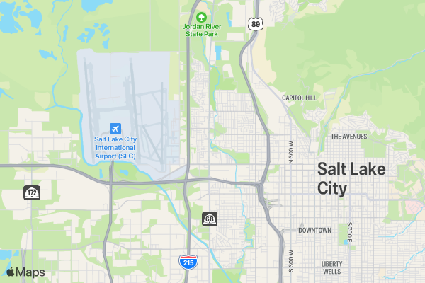 CPR 5K location map image