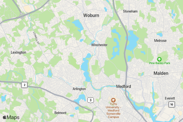 Crash and Herd location map image