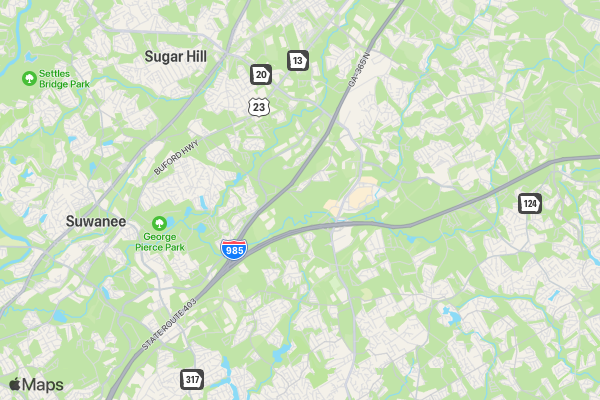 Cross the Bridge 5k location map image