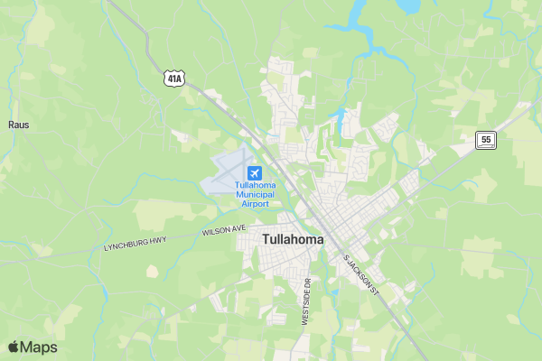 CrossFit Tullahoma/Barbells For Boobs location map image