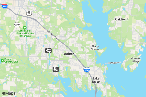 CrossPointe 5k location map image