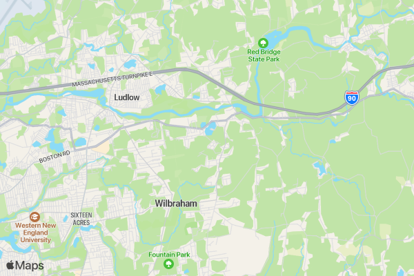 Cup to Pint Fun Run location map image