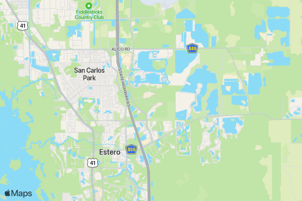 CWD 5K Walk-a-thon location map image