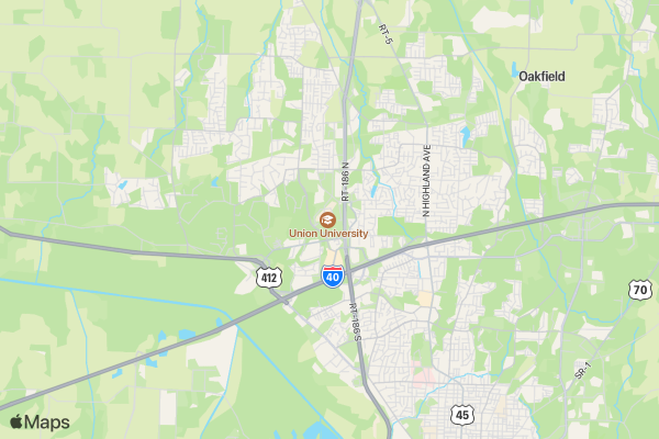 CWTAR Glow RUn & Wicked Walk location map image