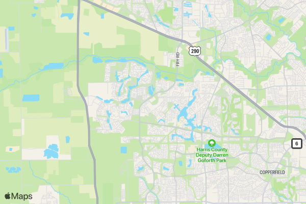 Cy-Ranch Cross Country Fundraiser Fun Run location map image