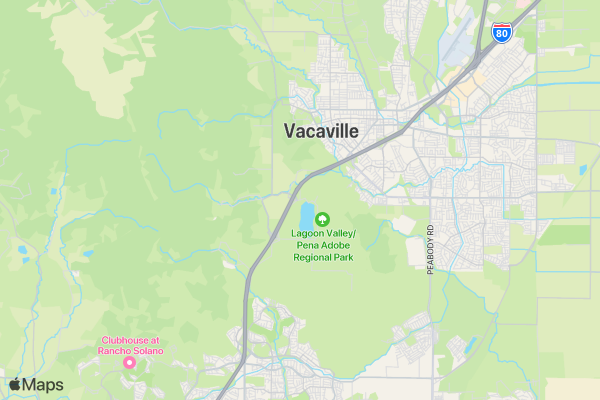 Daiquiri Dash 5K Run VACAVILLE location map image